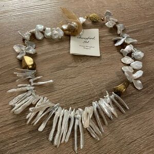 Beresford, Ltd. Pearl Statement Necklace